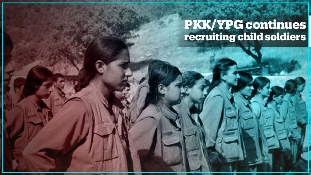 PKK/YPG terror group continues to recruit child soldiers