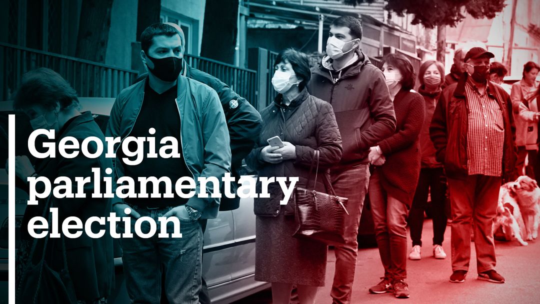 Georgians go to the polls to elect a new parliament