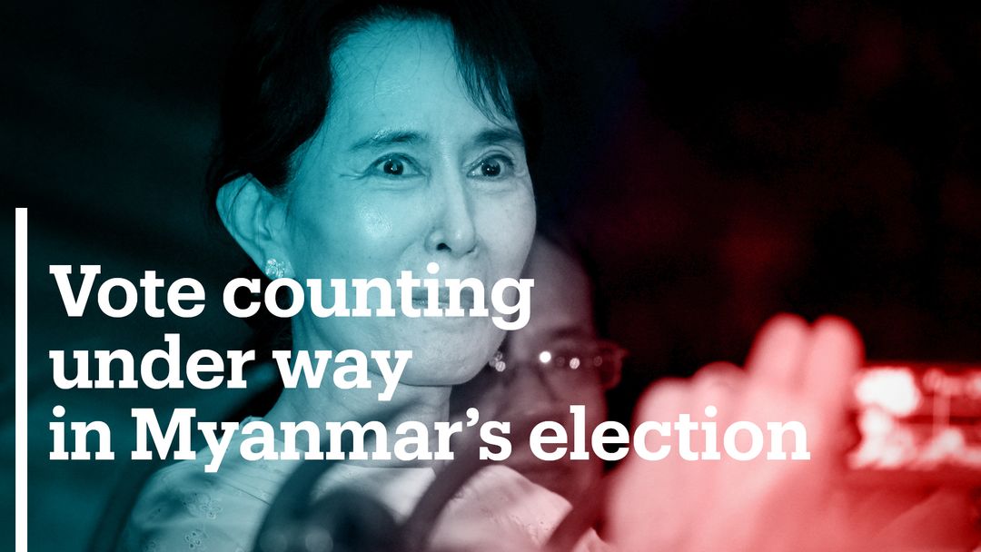Vote counting under way in Myanmar’s election