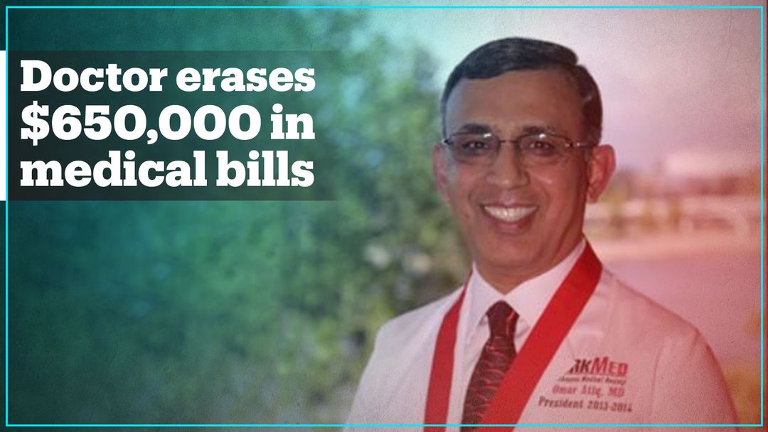 Doctor clears cancer patients' medical debt totalling $650k