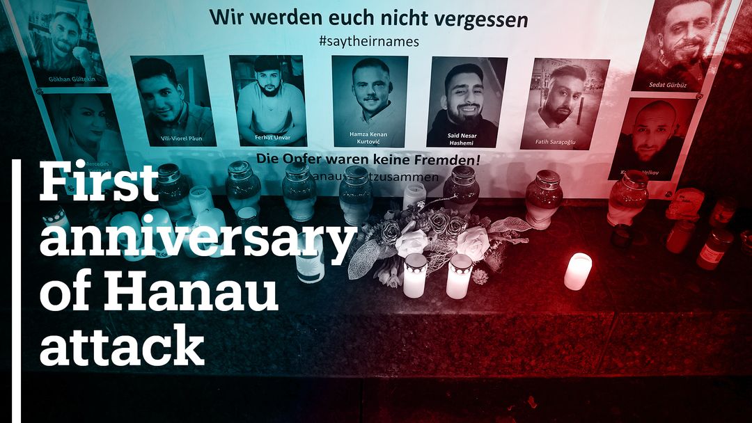 Remembering Hanau terror attack one year on