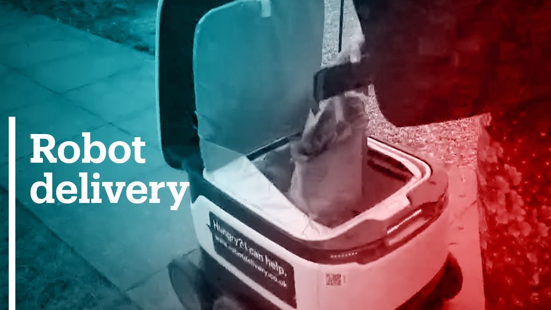 Robot delivery service comes to UK towns