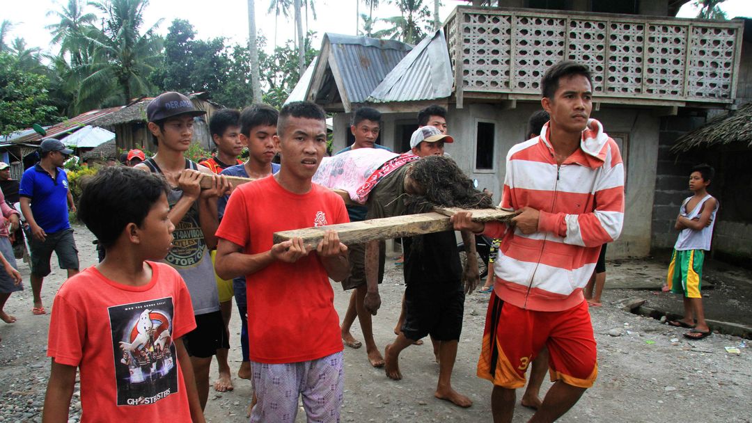 Philippines Storm: Rescue efforts under way after tropical storm