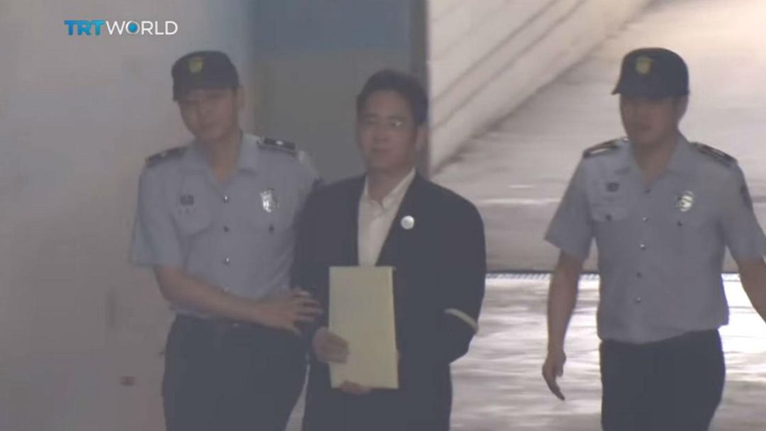 Money Talks:  South Korean Court sentences Samsung heir to 5 years in jail