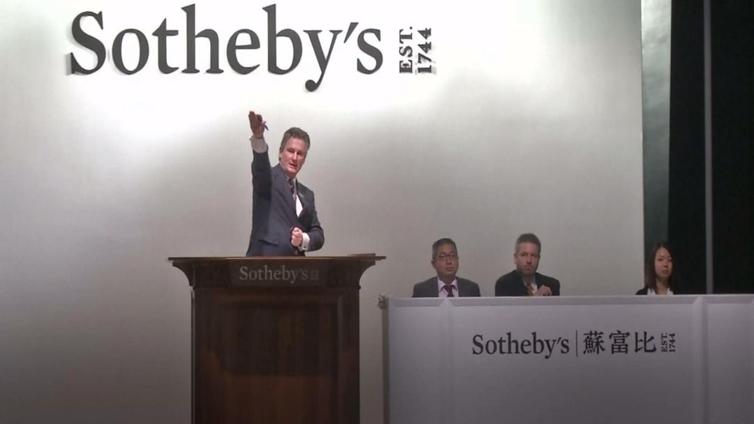 Money Talks: Chinese bowl fetches $38 million at Hong Kong auction