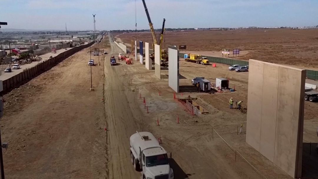 Money Talks: Trump’s wall prototypes arrive at US-Mexico border