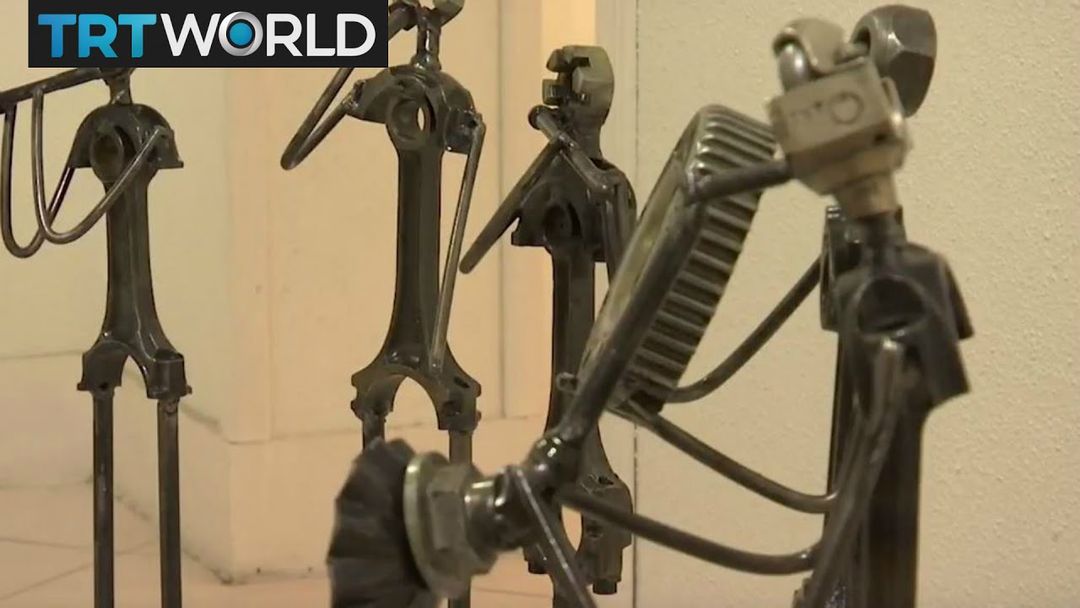 Showcase: Sculptures made from old car parts