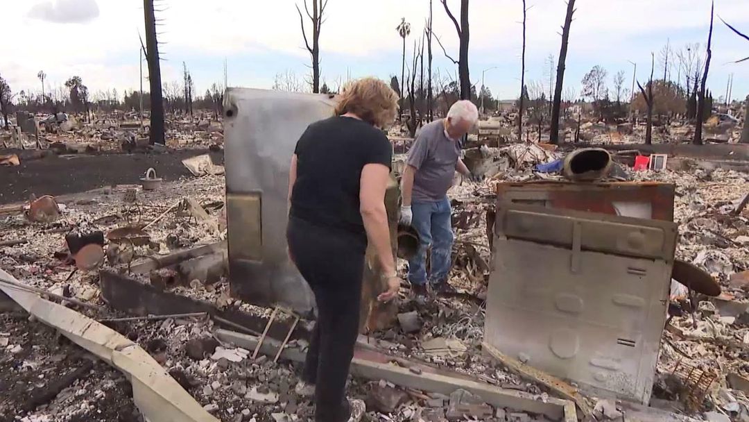 California Wildfire: Residents return home after days of deadly fire