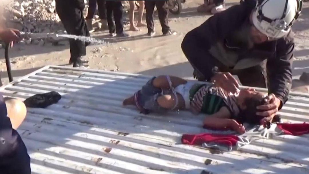 The War in Syria: UN blames Syrian regime for sarin gas attack