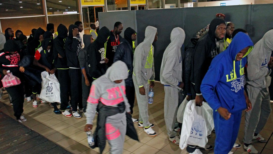 Libya Slave Trade: Migrants from Ivory Coast are being repatriated