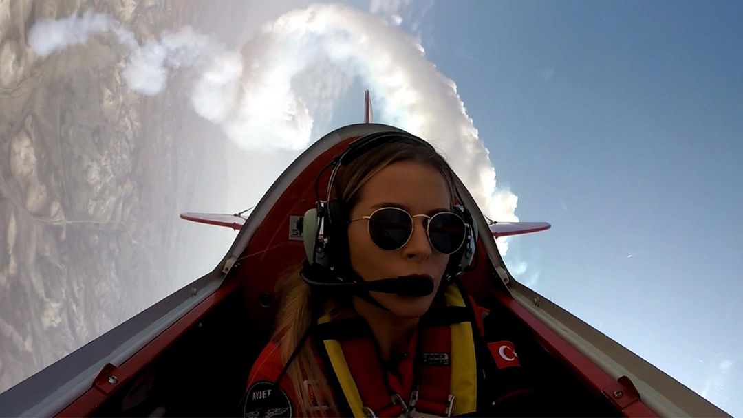 Meet Turkey’s first female aerobatic pilot