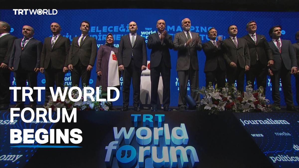 Sixth edition of TRT World Forum begins in Istanbul