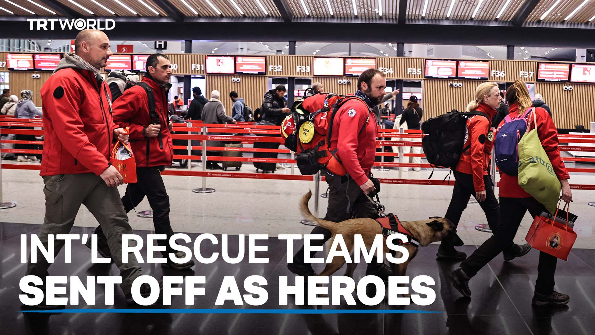 International rescue teams depart from Türkiye as heroes - TRT Global