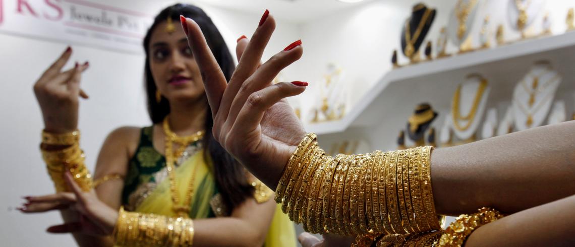 Coronavirus tames India's affection for gold