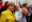 German Chancellor Angela Merkel (L) takes a selfie with a supporter during a reanimation course and contest organised by the medical university of northeastern town of Greifswald on September 23, 2017, on the eve of the general elections. 