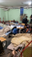 Turkish students in Ukraine's Khai University rest in a shelter as Russian attacks continue over Kharkiv.
