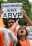 Indian activists from the Akhila Bharata Vidyarthy Parishat (ABVP) organisation shout slogans during a protest outside the Amnesty International in New Delhi on August 17, 2016.