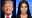 This combination photo shows President Donald Trump at a campaign rally in Moon Township, Pa., on March 10, 2018, left, and Kim Kardashian West at the NBCUniversal Network 2017 Upfront in New York on May 15, 2017.