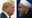 This combination of two pictures shows U.S. President Donald Trump, left, on July 22, 2018, and Iranian President Hassan Rouhani on Feb. 6, 2018.