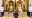 The sixth Sultan of Pahang, Sultan Abdullah ibni Sultan Ahmad Shah, center left, and his consort Tunku Azizah Aminah Maimunah Iskandariah, sit on their thrones during their coronation at Istana Abu Bakar Palace in Padang, Malaysia, Tuesday, Jan. 15, 2019.