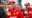 Scuderia Ferrari F1 drivers Charles Leclerc (L) and Sebastian Vettel at the 2019 Chinese Grand Prix.