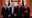 French President Emmanuel Macron (L-1), British Prime Minister Boris Johnson (2), Turkish President Recep Tayyip Erdogan (3) and German Chancellor Angela Merkel (4) after the Quadrilateral Syria summit at number 10 Downing Street in London, United Kingdom on December 03, 2019.