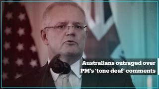 Australian PM under fire for ‘tone deaf’ comments on women’s rights protests