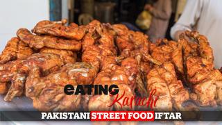 Eating Karachi E1 - Amazing street food iftar in Pakistan
