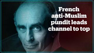 Anti-Muslim pundit leads TV channel to top ratings in France
