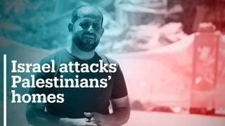 Israel strikes Palestinian journalist’s home twice