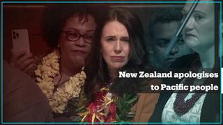 New Zealand’s Prime Minister Jacinda Ardern apologises to Pacific communities