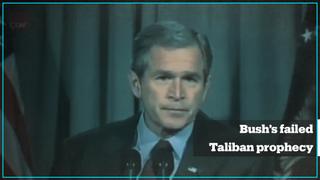 George W Bush’s remarks on the Taliban
