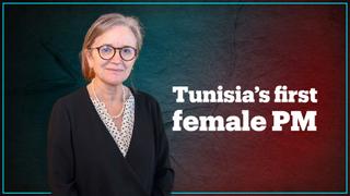 Who is Tunisia's first female prime minister?