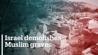 Israel plans to build park on Muslim cemetery