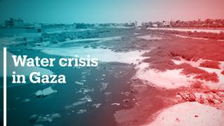 Gaza's water polluted due to Israeli blockade