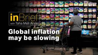 Global inflation may be slowing