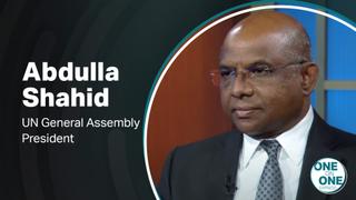 One on One – UN General Assembly President Abdulla Shahid
