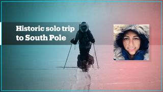 British Sikh woman makes history with solo expedition to South Pole