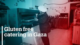 Gazan couple catering gluten free