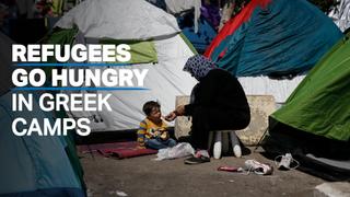 Is Greece blocking access to food in refugee camps?