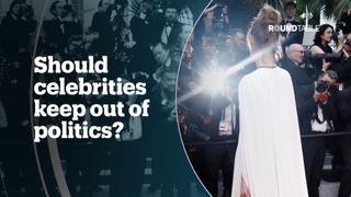 SHOULD CELEBRITIES KEEP OUT OF POLITICS?