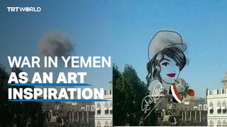 Artist in Yemen turns despair into hope