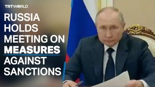 Russian President Vladimir Putin on Western sanctions
