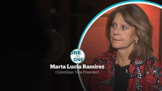 One on One - Colombian Vice President Marta Lucia Ramirez