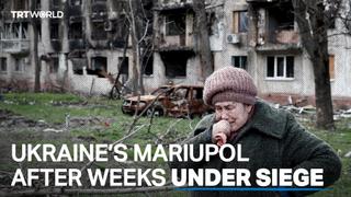 Extent of damage in Ukraine’s Mariupol after weeks under siege