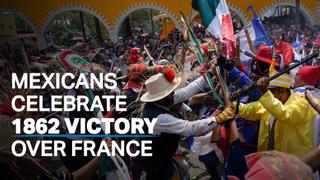 Mexicans celebrate 1862 victory over France known as Cinco de Mayo