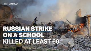 Dozens killed in Russian strike on school