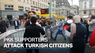 PKK supporters attack Turkish citizens at Swiss festival