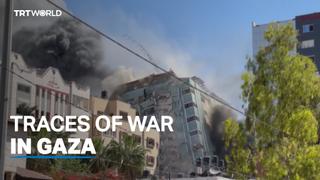Gaza bears traces of war one year on