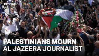 Palestinians mourn slain journalist Shireen Abu Akleh